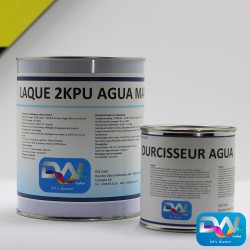 Laque 2KPU Agua mat +...