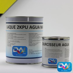 Laque 2KPU Agua mat +...